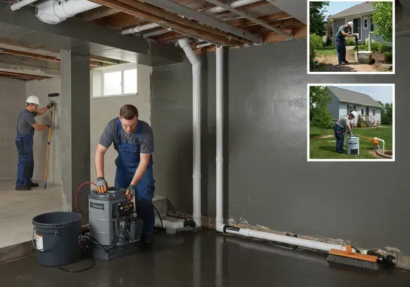 Basement Waterproofing and Flood Prevention process in Monona, IA